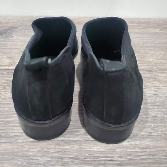 Donald J. Pliner Women's Black Loafer Slip-On Shoes Mesh Top Comfort Heel Sz 8.5 - Picture 4 of 7